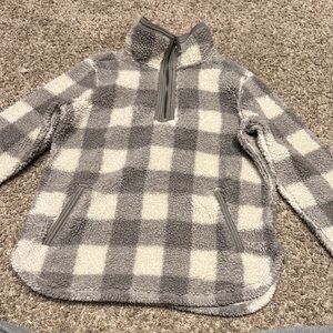 Plaid Fleece Women's Jacket